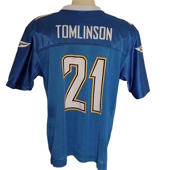 NFL San Diego Chargers Sparkle 21 Jersey L - Picture 2 of 10